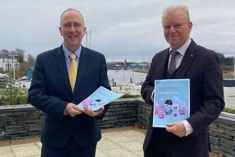 CCGBC SOP Report 2021 -Chair of the Causeway Coast and Glens Community Planning Strategic Partnership, Alderman Thomas McKeown and Vice Chair Des Gartland