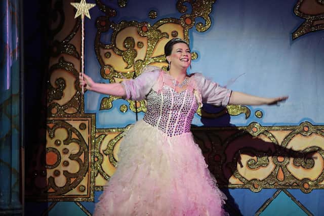 Orla Mullan as Lilac Fairy in Sleeping Beauty at the Millennium Forum.