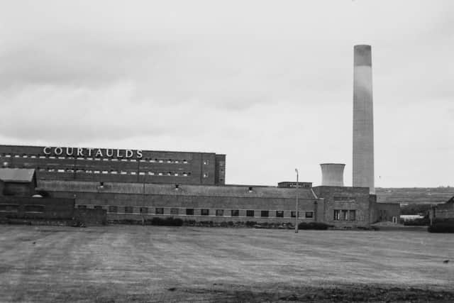 Courtaulds Factory.