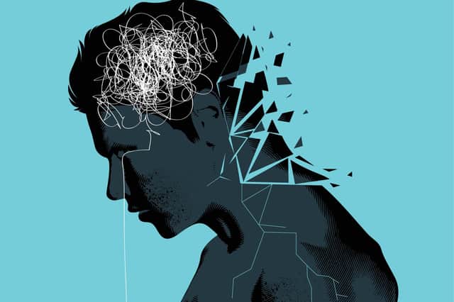 Post Traumatic Stress Disorder is an umbrella term for a variety of distressing symptoms that can include panic, dissociation, depression and substance abuse. PIC:AlamyPA.