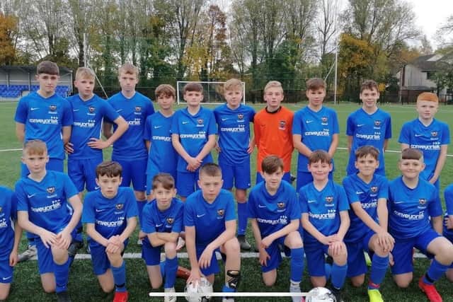 Laurelhill U13s drew 3-3 with St Malachy’s in the Translink Schools’ Gold Cup