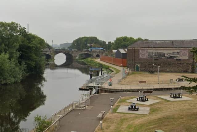 River Bann in Portadown. Photo courtesy of Google.