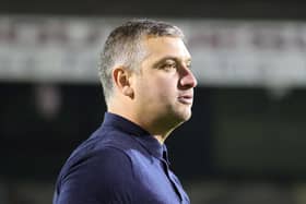 Portadown manager Matthew Tipton. Pic by Pacemaker.