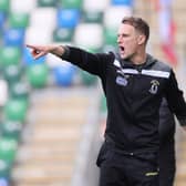 Dungannon Swifts boss Dean Shiels. Pic by Pacemaker.