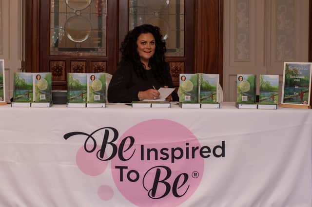 Belinda at the book launch