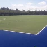 Carrickfergus Grammar School is to get a new 2G hockey pitch. Image courtesy McAvoy Construction.