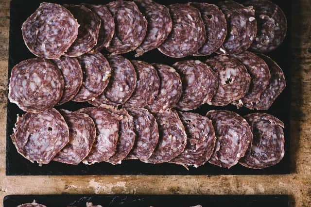 Veal Salami from Broughgammon Farm winners of Champion Slow Food Product in the Slow Food Northern Ireland Awards