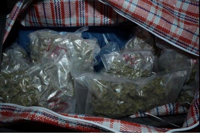 Drugs found during the seizure at Larne Port on Friday, December 17.