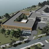 Artists impression of the new Southern Regional College campus in Craigavon