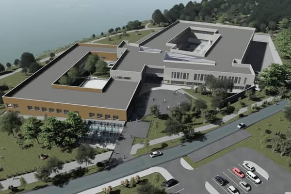 Artists impression of the new Southern Regional College campus in Craigavon