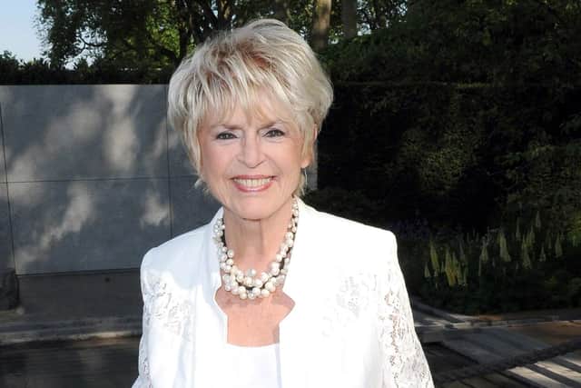 Photo Must Be Credited ©Edward Lloyd/Alpha Press 078897 19/05/2014

Gloria Hunniford in front of the Laurent Perrier Garden

at the RHS Chelsea Flower Show 2014 held at the The Royal Hospital in Chelsea, London