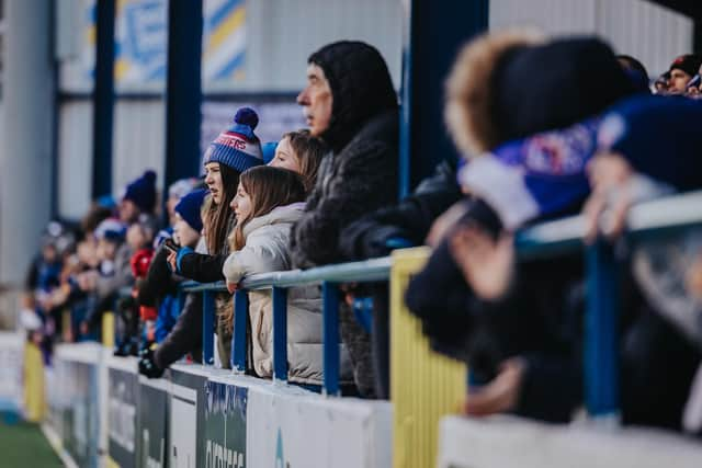 Coleraine's attendances have been on the rise again this season. PICTURE: David Cavan