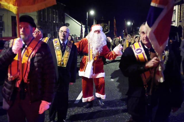 The event was organised by the Markethill District of the Orange Order.
Photo by Kelvin Boyes / Press Eye