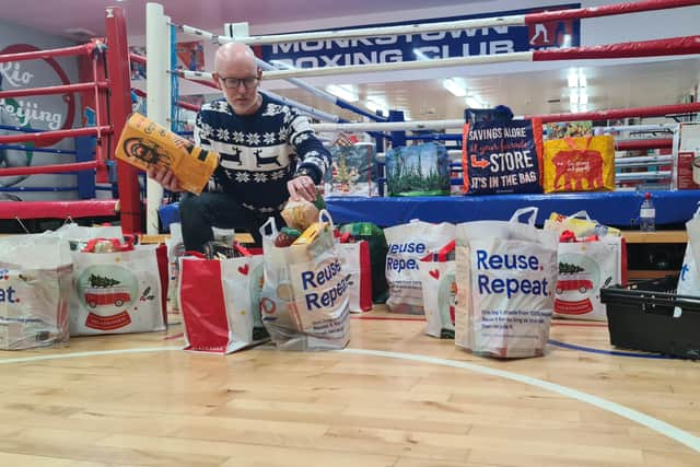 Paul Johnston, a coach at Monkstown Boxing Club in Newtownabbey, Co Antrim, who is being honoured with an MBE for his BoxClever programme, which has supported hundreds of children from disadvantaged backgrounds in the locality