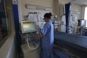 Intensive care unit.  Picture: Stephen Davison.
