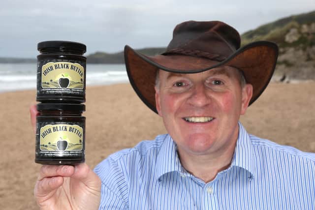 Alistair Bell with his Black Butter at Portrush. Picture Kevin McAuley/McAuley Multimedia