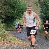 Sean Pagel taking part in the Race Over The Glens