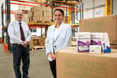 CIGA Healthcare chief Irwin Armstrong and Ellen Erskine, Head of International Markets