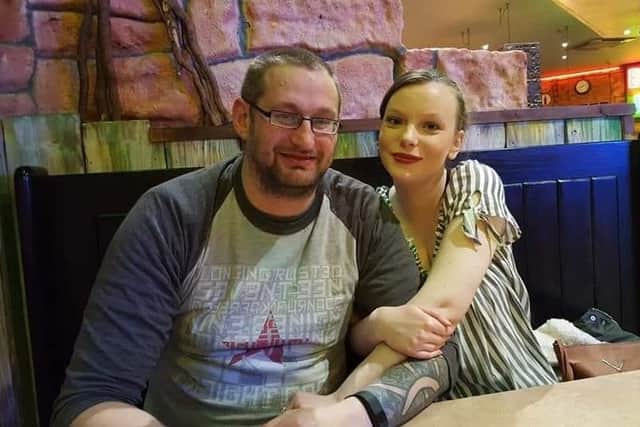 Lee and Jade Parker from Portadown.