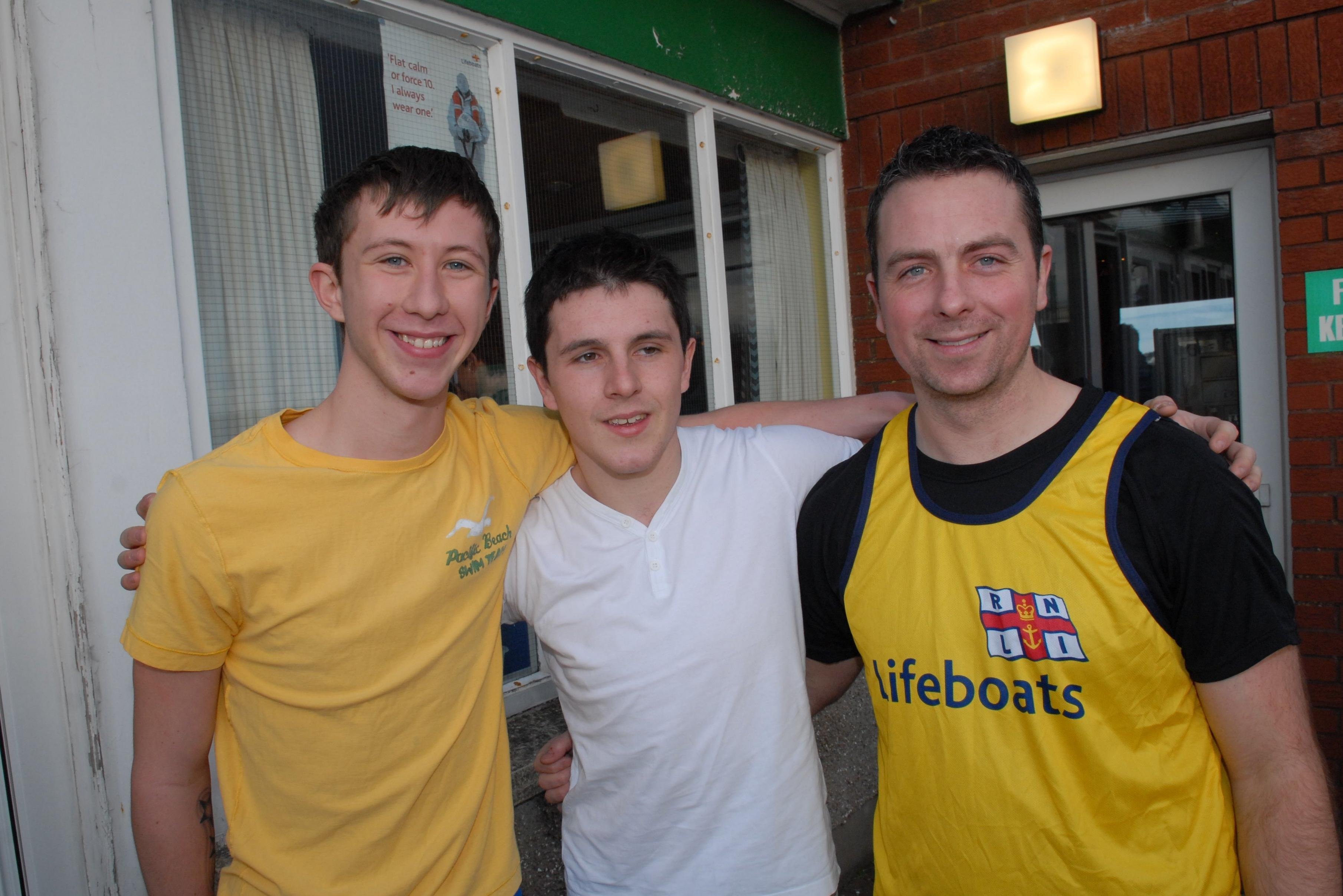 East Antrim Boat Club Icebreaker swim from a year gone by