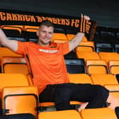 Cameron Stewart. (Pic Carrick Rangers).