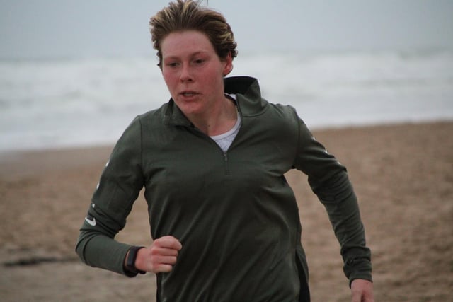 Cathy Adams at Portrush Parkrun