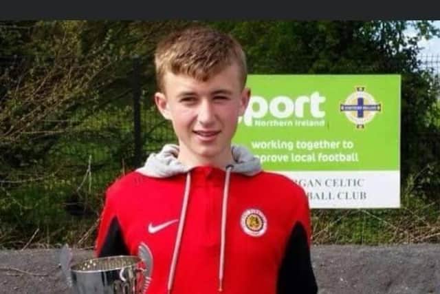 Jamie Hoye from Lurgan.