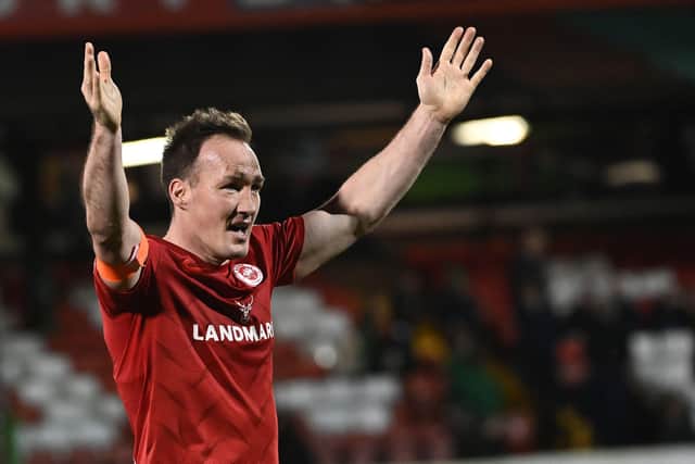Larne’s Albert Watson. Pic by Pacemaker.