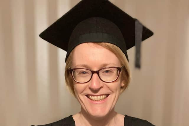 Joy Brooking from Ballymoney, who was conferred as a Member of Accounting Technicians Ireland, as well as receiving her Diploma for Accounting Technicians