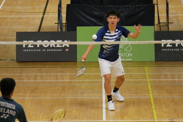 Matthew Cheung who won his first Ulster Senior title and then won a second for good measure
