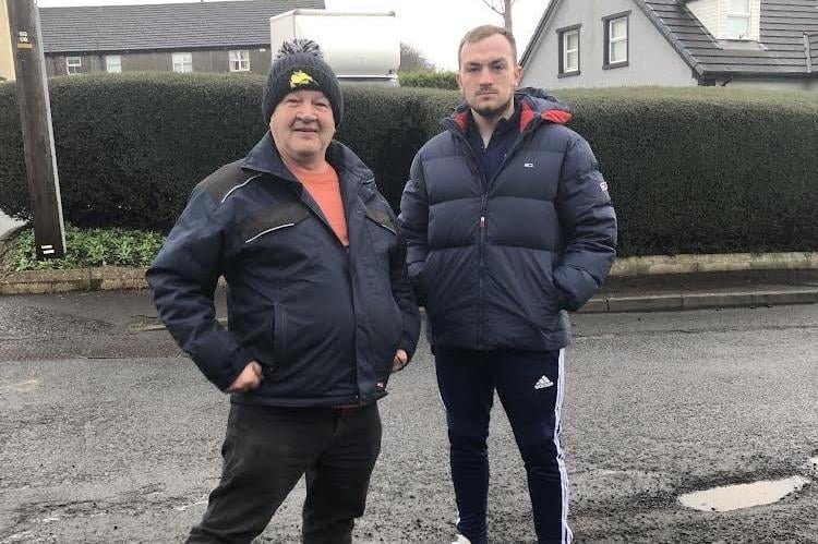 Councillor highlights horrendous state of Clough Main Street