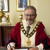 Mayor of Mid and East Antrim Councillor William McCaughey