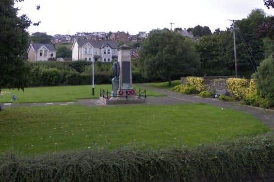 Larne War Memorial. (Pic Google).