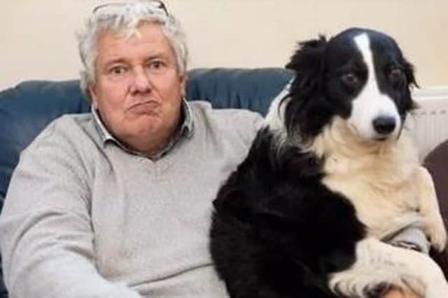 Mark and his dog Clipper