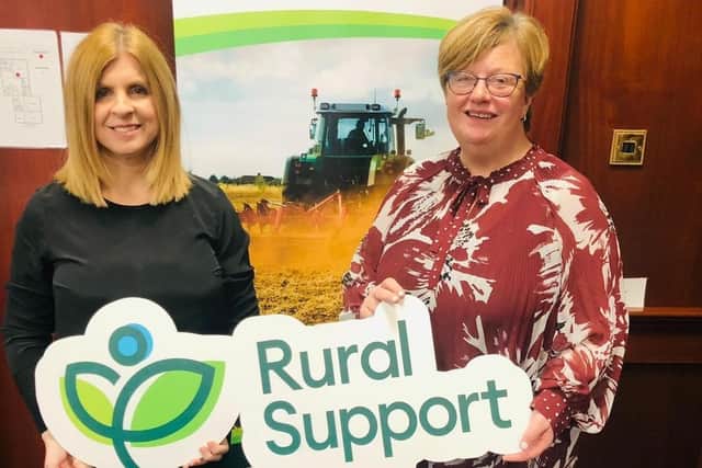 CEO Veronica Morris along with Head of Farm Support Gillian Reid