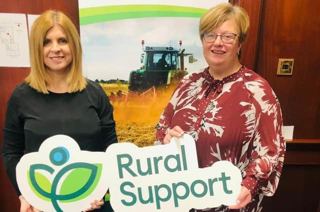 CEO Veronica Morris along with Head of Farm Support Gillian Reid