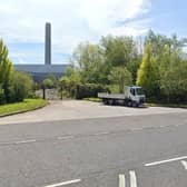 The bus turning area at Eden. Google image