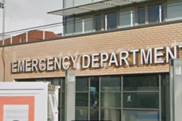 Emergency Department at Antrim Hospital. Pic Google
