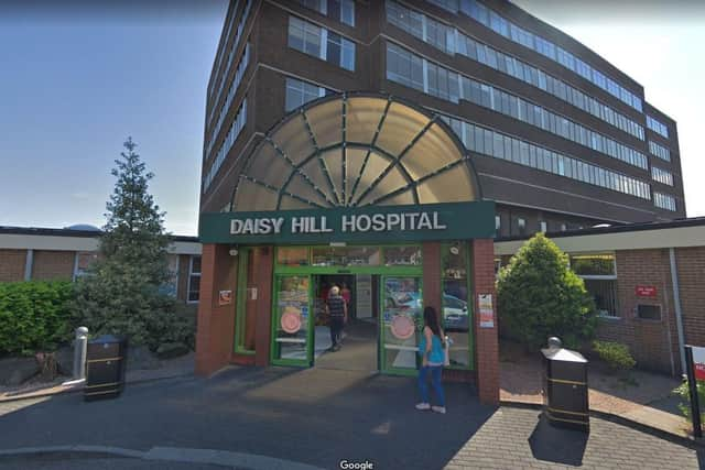 Daisy Hill Hospital in Newry, Co Down. Photo courtesy of Google.