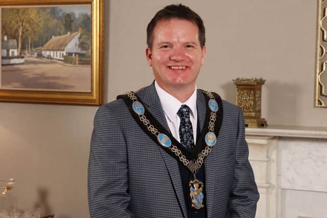 Lord Mayor, Alderman Glenn Barr