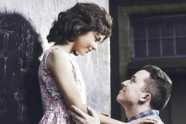 Lucia McLaughlin and Matthew Quinn get ready to take on the roles of young lovers Tony and Maria in West Side Story