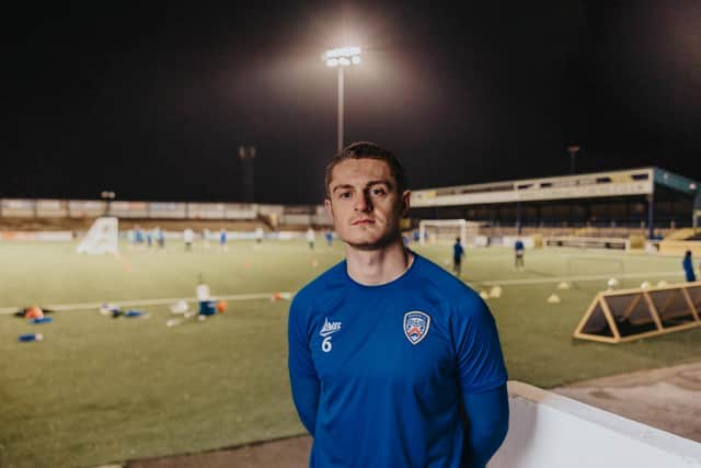 Aaron Jarvis has agreed to extend his stay at Coleraine by a further three years. PICTURE: David Cavan