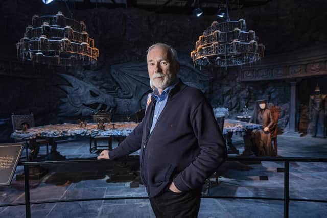 Game of Thrones actor Ian McElhinney visited the new tourist attraction