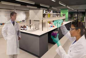 Plans for the University of Manchester Chemistry Laboratory refurbishment being carried out by Henry Brothers.