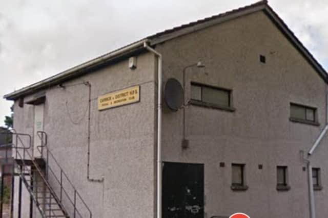 Former Carrickfergus Pigeon Club building