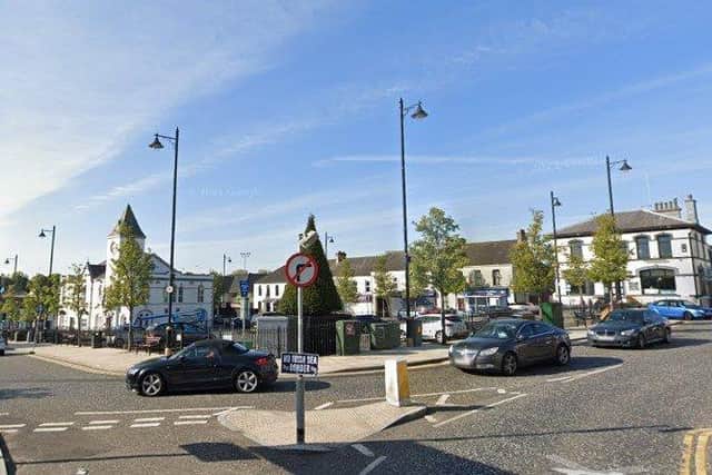 The Square, Ballyclare. Picture: Google