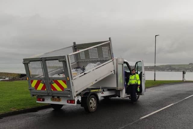 Working in collaboration with Diamond Trucks, Council Officers will test-drive the fully electric Renault Master 3.5 tonne tipper vehicle at its waste depots including at Ballymena