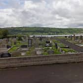 Islandmagee Cemetery (image from Google maps).