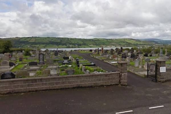 Islandmagee Cemetery (image from Google maps).
