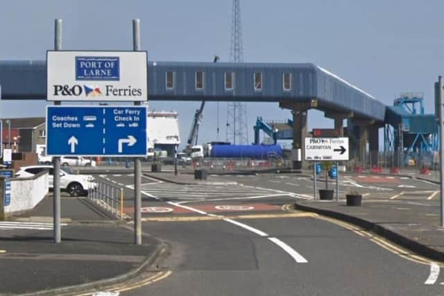 Port of Larne. (Pic Google).